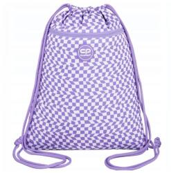 COOLPACK tornazsák cipzáras zsebbel - Yoghurt lila/fehér (F070887)