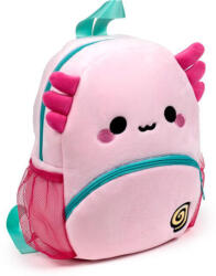 PUCKATOR Axolotl hátizsák, ovis, 31x24x9cm, plüss, Maddie (PCT-RUCK43)