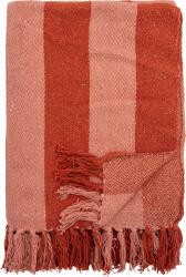 Bloomingville Cuvertură Frello 160 x 130 cm roz-roșu (82062679)