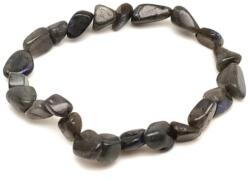 MyVanilla Ásvány ? Labradorit Sötét Pebble Karkötő - A Misztikus Védelem és Belső Erő Ékszere ?