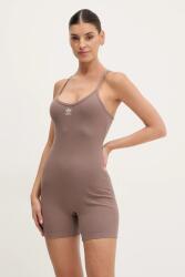 adidas Originals kezeslábas Essentials RIB Onesie barna, kerek nyakkivágású, JD1463 - barna L