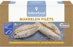 Followfish File de macrou in suc propriu, 125 g