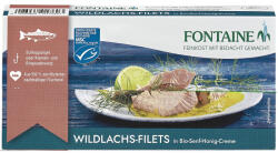 Fontaine File de somon salbatic in sos bio de mustar si miere, 200 g