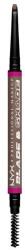 NYX Professional Makeup Machiaj Sprancene Blade & Shade Eyebrow Cool Ash Brown Creion 1 ml
