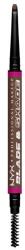 NYX Professional Makeup Machiaj Sprancene Blade & Shade Eyebrow Brunette Creion 1 ml