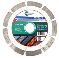 CRIANO Disc DiamantatExpert pt. Beton, Materiale constructii 125x22.23 (mm) taiere uscata sau umeda, Blue Line Profesional - DXQZ. BCON. 125 (DXQZ.BCON.125) - criano Disc de taiere