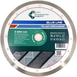 CRIANO Disc DiamantatExpert pt. Ceramica, Gresie Portelanata de Duritate Medie, Placi 230x25, 4/22.23(ring) (mm) taiere uscata sau umeda, Blue Line Profesional - DXQZ. BTLE. 230.25-22 (DXQZ.BTLE.230.25-22) - Disc de taiere