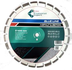 CRIANO Disc DiamantatExpert LASER pt. Asfalt, Beton, Materiale abrazive 400x25, 4mm (mm) taiere uscata sau umeda, Blue Line Profesional - DXQZ. BASF. 400.25 (DXQZ.BASF.400.25) - criano Disc de taiere