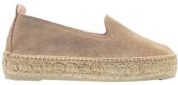 Manebi espadrilles velúrból Double Sole Espadrilles barna, platformos, W 1.9 D0, K1.9D0 - barna Női 37