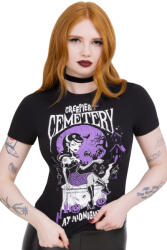 KILLSTAR Дамска тениска KILLSTAR - Cemetery - Black - KSRA013149