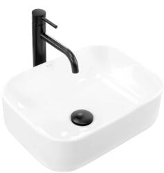 Rea Demi lavoar 40.5x31 cm dreptunghiular de blat alb REA-U5064 (REA-U5064)