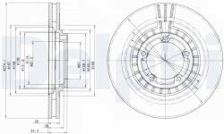 DELPHI Disc frana DELPHI BG4134 (BG4134) - fixbox