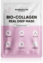 breakout + aid Bio-Collagen Real Deep Mask Masca de noapte cu colagen 1 buc Masca de fata