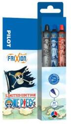 Pilot Rollertoll, 0, 35 mm, nyomógombos, PILOT "Frixion Ball Plus One Piece", 3 különböző szín (PWLT449546) - primatinta