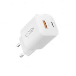 Tech-Protect NCM33W Hálózati Töltő adapter PD 33W / QC3.0 fehér - aqua