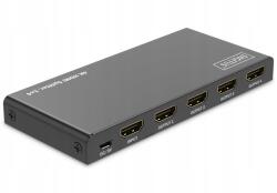ASSMANN Hdmi elosztó/Splitter 1x4, 4K/60Hz Uhd Hdr, 18 Gbps, Hdcp (DS-55337)
