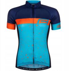 Force Jersey Spray Lady női rövidnadrág kék-narancs XL (90013402)
