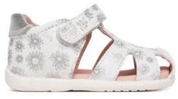 Garvalin lány szandál, 305218476, Természetes bőr, 24 EU, Fehér (0000305218476_24)