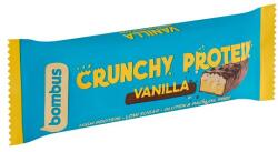 bombus Crunchy Protein proteinszelet tejcsokoládéval ropogóssal, vanília ízzel, édesítőszerrel 50 g