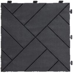 Multyhome Gumová dlaždice Arista 30 x 30 cm, antracit (MHEU5100540)