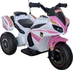 LEAN Toys GTM Elektromos Kismotor - 6 V, Pink (8548-uniw) (8548-uniw)