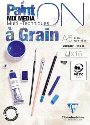 Clairefontaine Paint'On Vázlatfüzet A6 250 g (960063C)