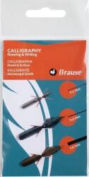Brause 16503B Kalligrafikus hegy 0, 2 mm-0, 5 mm-2, 5 mm 3 db (16503B)
