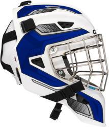 CCM Axis F5 CCE White/Royal Junior Kapus hoki maszk