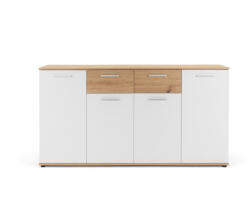 Meblohand Justus 3 artisan/fehér komód 160 cm - smartbutor
