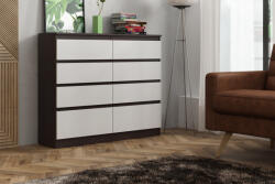 Meblohand Ariel 2 wenge/fehér komód - smartbutor