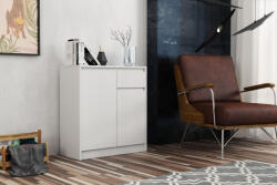 Meblohand Aston 2d1s komód fehér - smartbutor