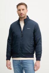 Pepe Jeans rövid kabát MUSTREL sötétkék, átmeneti, PM403108 - sötétkék S
