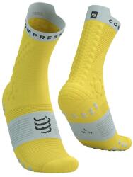 Compressport zokni Pro Racing Socks v4.0 Trail XU00048B - sárga 39/41