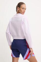 Adidas felső Future Icons lila, női, nyomott mintás, IW5260 - lila S