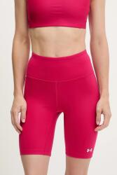 Under Armour edzős rövidnadrág Motion rózsaszín, sima, közepes derékmagasságú, 1388646 - rózsaszín M