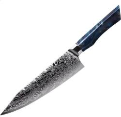  Seiryuu damaszk konyhakés-Kiritsuke/Kék