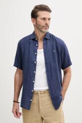 Hackett len ing galléros, sötétkék, regular, HM3010245 - sötétkék L