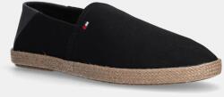 Tommy Hilfiger espadrilles HILFIGER ESPADRILLE CORE TEXTILE fekete, FM0FM05353 - fekete Férfi 41