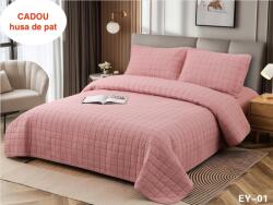 East Comfort Cuverturi Cu Husa De Pat Cu Elastic Si 2 Fete De Perna, Cod EY01