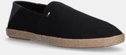 Tommy Hilfiger espadrilles HILFIGER ESPADRILLE CORE TEXTILE fekete, FM0FM05353 - fekete Férfi 42