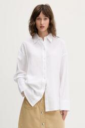 Abercrombie & Fitch len ing galléros, bézs, relaxed, KI140-5058 - bézs L