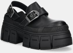 Buffalo mokaszin Gospher Clog Snd fekete, női, platformos, 1624085-BLK - fekete Női 40