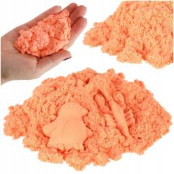 Ikonka Kinetikus homok 1kg tasakban narancssárga (5903039707214)
