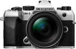 Olympus OM-5 Mark II + 12-45mm f/4 PRO Silver (V210071SW000) Digitális fényképezőgép