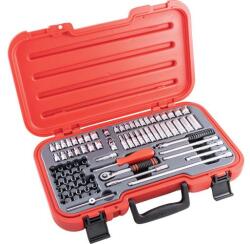 Cromwell professzionális ipari metrikus/AF/BA/torx dugókulcs készlet 1/4" meghajtóval 82db-os TSD82MA (KEN5824896K)