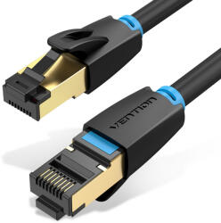 Vention SFTP Patch (Cat. 8, fekete), 10m, kábel
