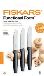Fiskars Késkészlet, asztali, 12 cm, FISKARS " Functional Form" fekete