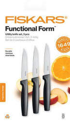 Fiskars Késkészlet, általános, 11 cm, FISKARS " Functional Form" fekete