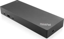 Lenovo ThinkPad Hybrid USB-C with USB-A Dock Vezetékes USB 3.2 Gen 2 (3.1 Gen 2) Type-C Fekete (40AF0135DK) (40AF0135DK)