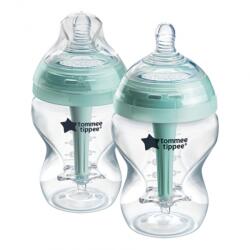 Tommee Tippee Advanced anti-colic cumisüveg 2x260ml türkiz